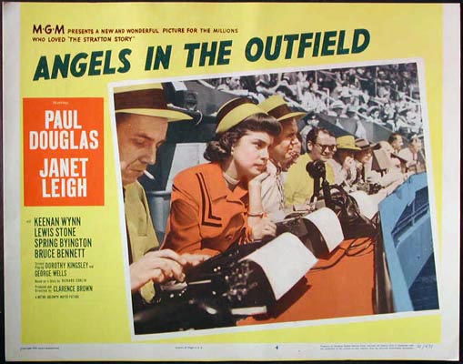 "Angels In The Outfield" poster