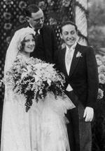 Thalberg con la moglie Norma Shearer appena sposi
