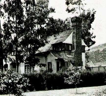 La casa di Vidor nel 1922