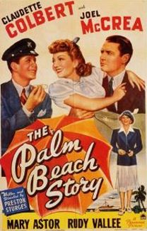 "The Palm Beach Story" poster