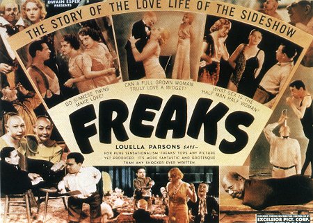 "Freaks" poster